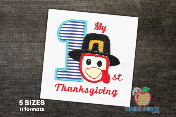 1st Thanksgiving Applique Review