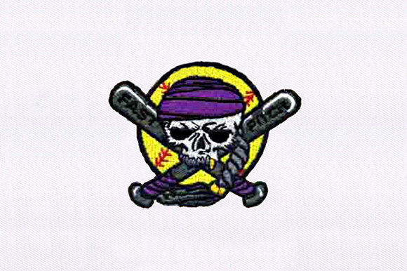 Baseball Pirate Skull Embroidery Review