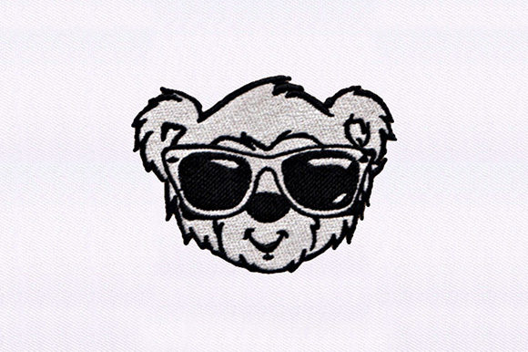 Cool Bear Face Embroidery Design Review