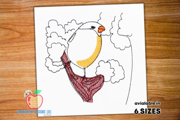 Fluffy Bullfinch Bird Quick Stitch Review