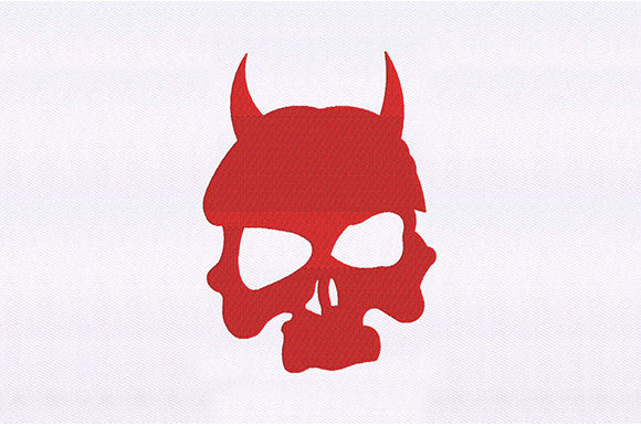 Horned Skull Mask Embroidery Design Review