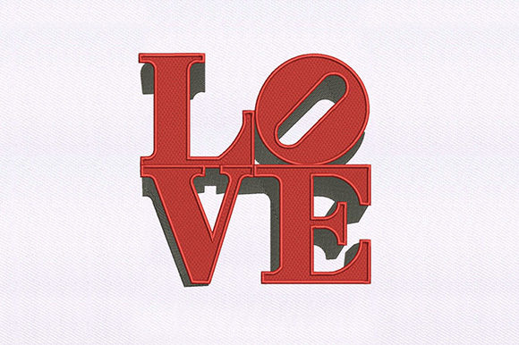 Love Text Embroidery Design Review