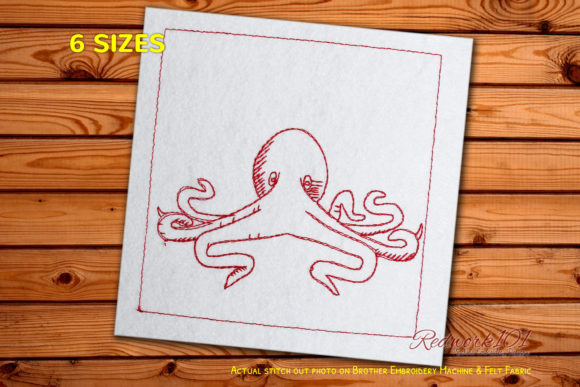 Octopus Embroidery Design Review for Craft Fairs