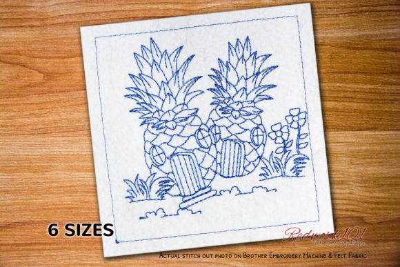 Pineapple House in Garden Redwork: A Designer’s Real-World Review