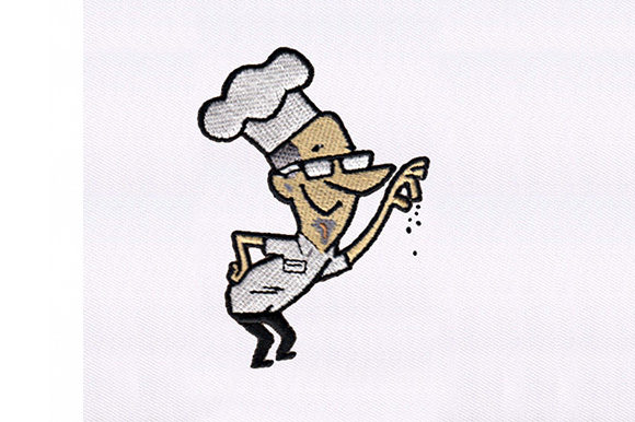 Salt Bae Old Chef Embroidery Review