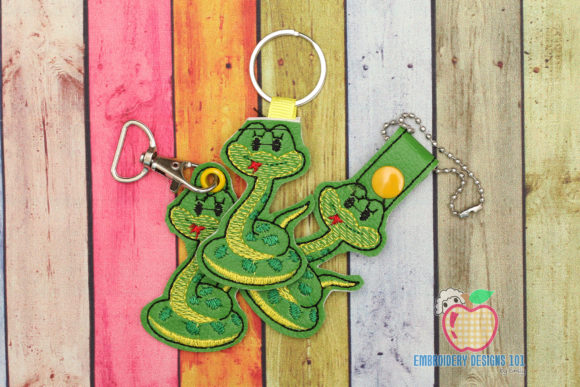 Snake ITH Snaptab Keyfob Review: A Real-World Embroidery Design Test