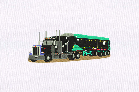 Transportation Truck Embroidery Design Review