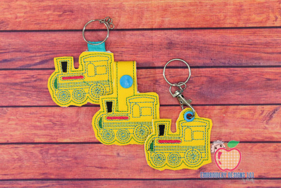 Vintage Steam Train ITH KeyFob Snaptab Review